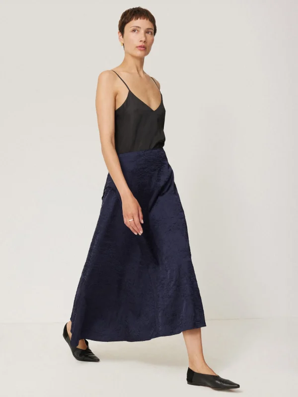 Jigsaw Asymmetric Textured Skirt