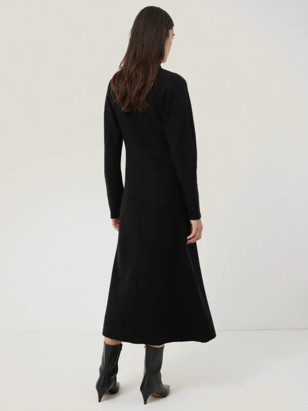 Jigsaw Boiled Wool Blend Disc Dress