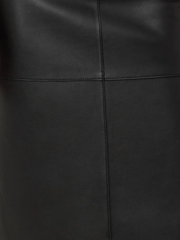 Jigsaw Bonded Leather Skirt