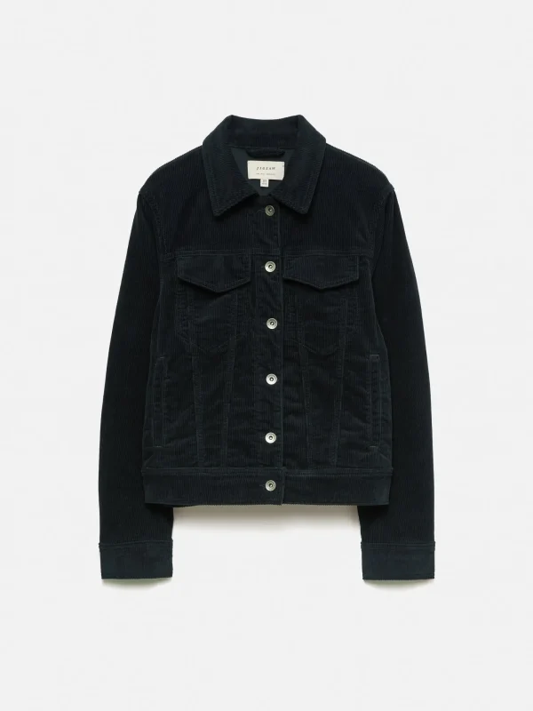 Jigsaw Boxy Cord Trucker Jacket