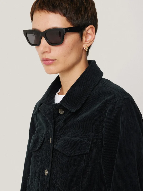 Jigsaw Boxy Cord Trucker Jacket