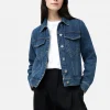 Jigsaw Boxy Denim Trucker Jacket