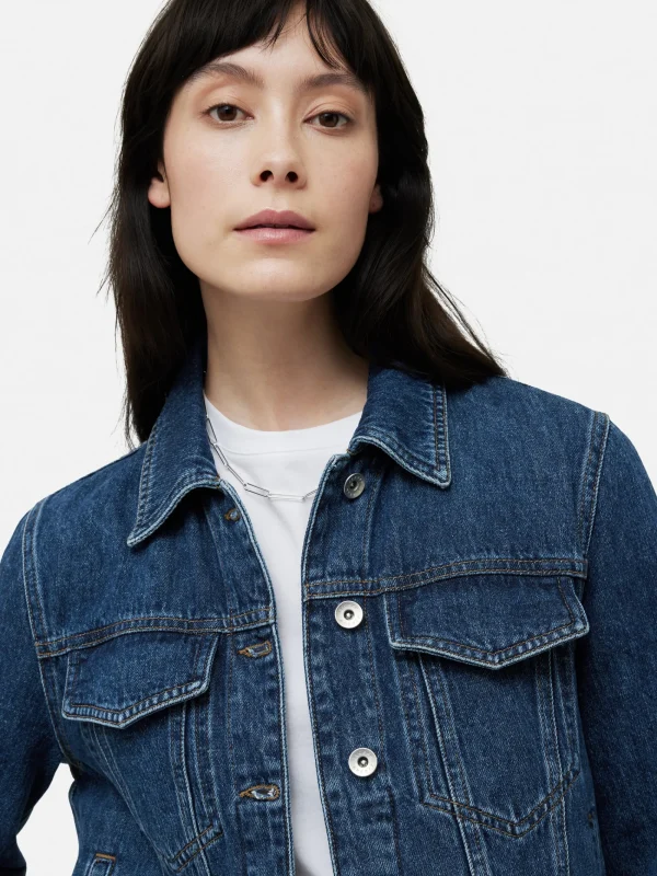 Jigsaw Boxy Denim Trucker Jacket