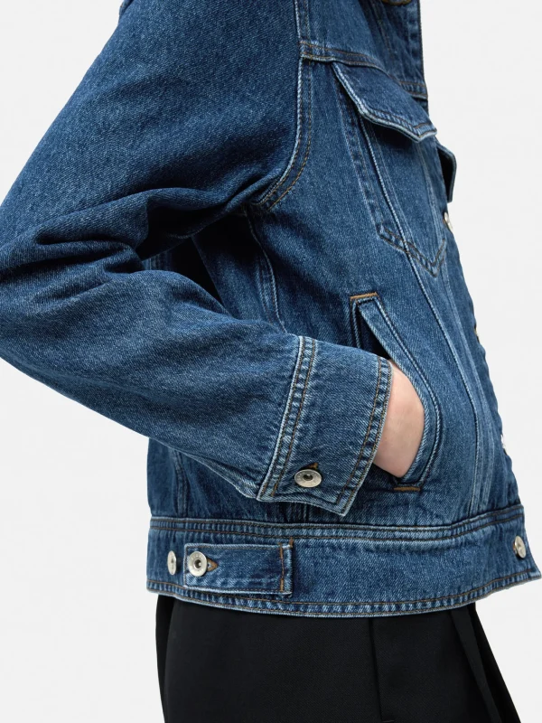 Jigsaw Boxy Denim Trucker Jacket