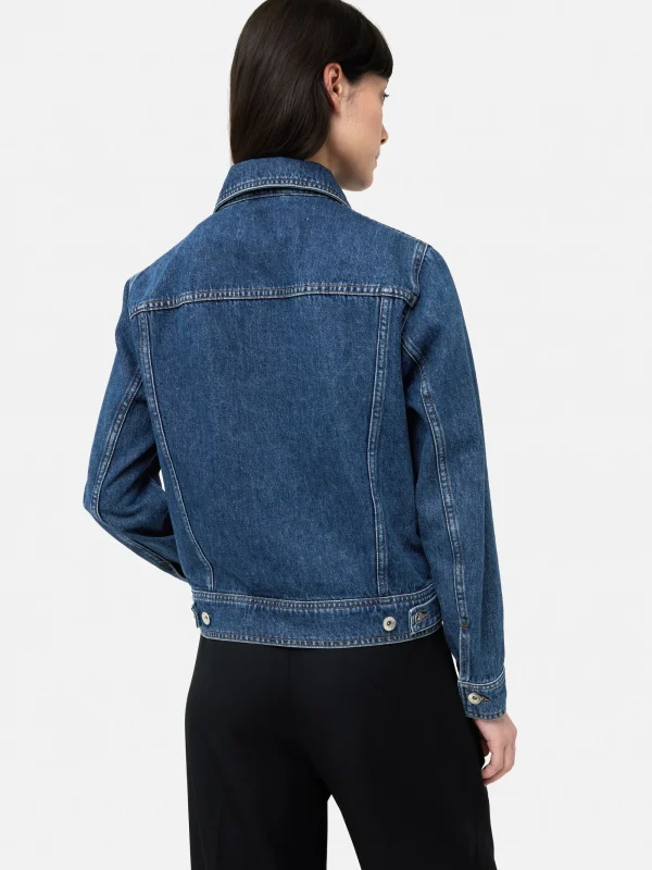 Jigsaw Boxy Denim Trucker Jacket