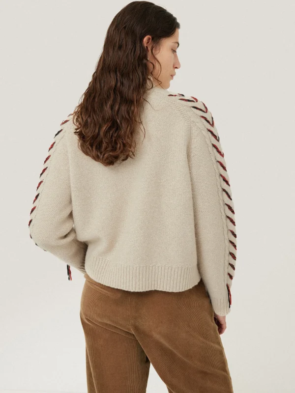 Jigsaw Braided Cable Jumper