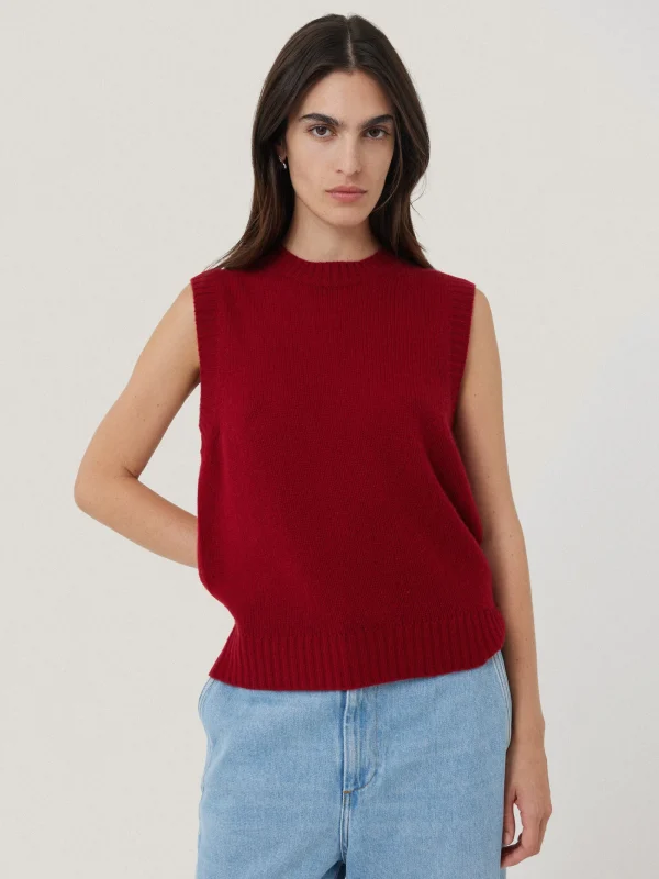 Jigsaw Cashmere Crew Neck Tank