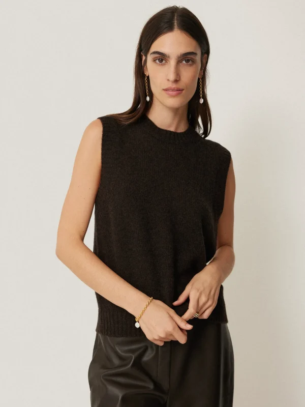 Jigsaw Cashmere Crew Neck Tank