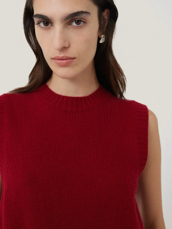 Jigsaw Cashmere Crew Neck Tank