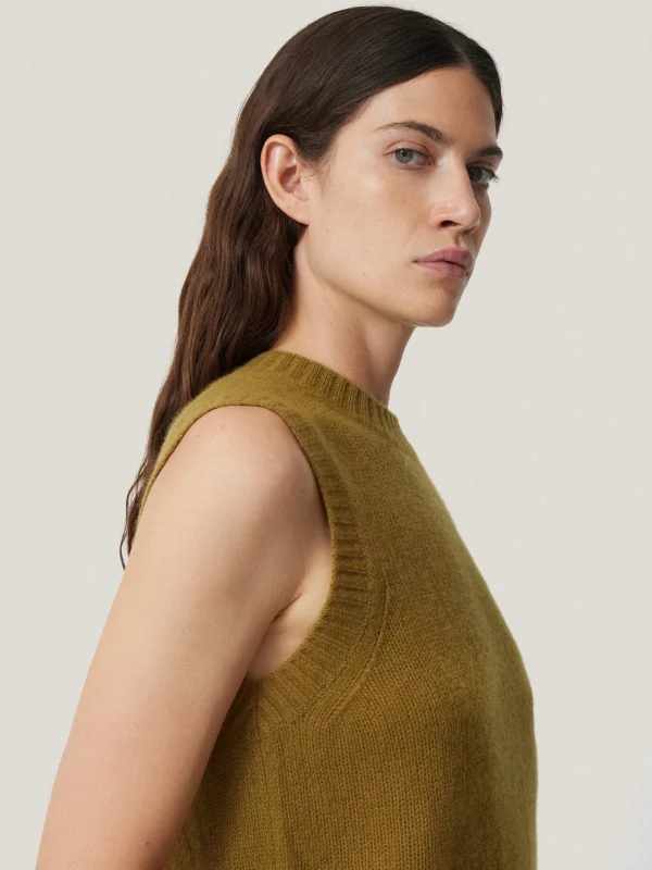 Jigsaw Cashmere Crew Neck Tank