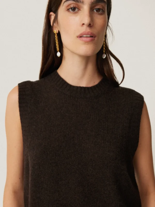 Jigsaw Cashmere Crew Neck Tank