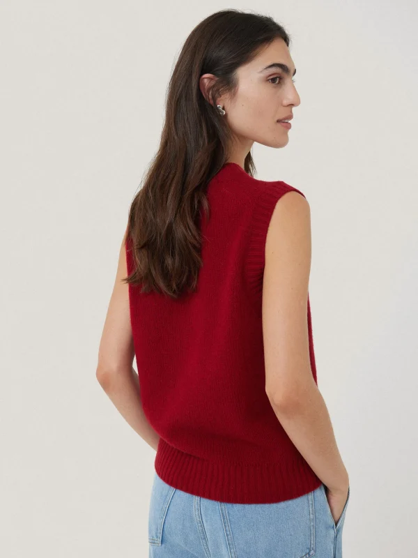 Jigsaw Cashmere Crew Neck Tank