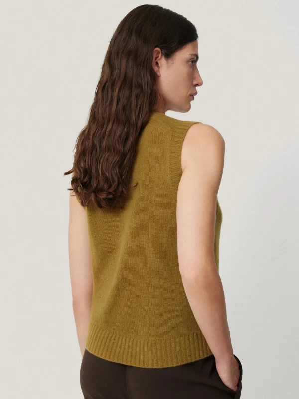 Jigsaw Cashmere Crew Neck Tank