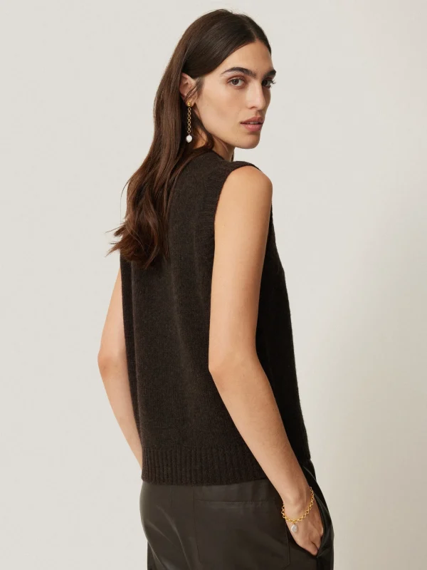 Jigsaw Cashmere Crew Neck Tank