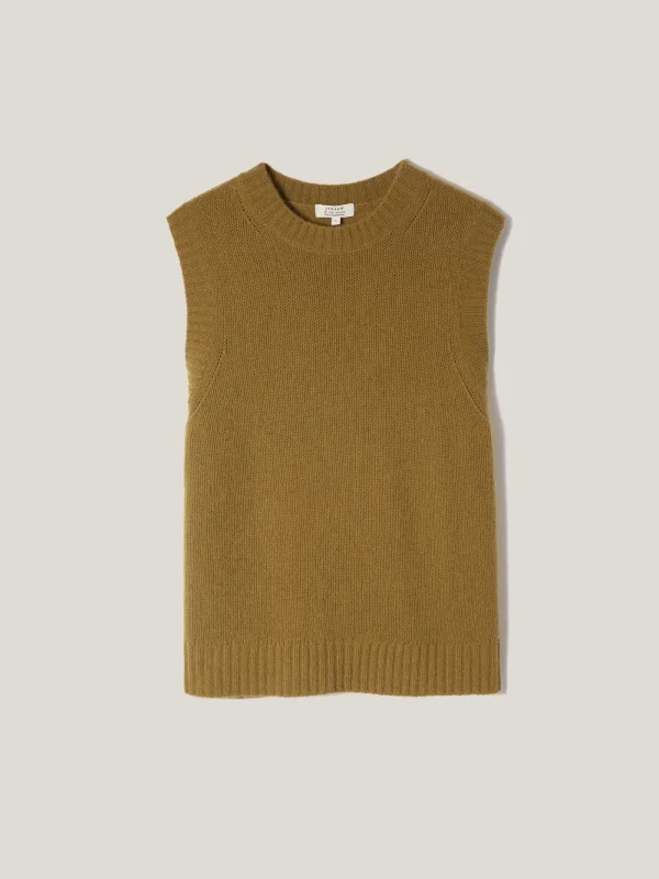 Jigsaw Cashmere Crew Neck Tank