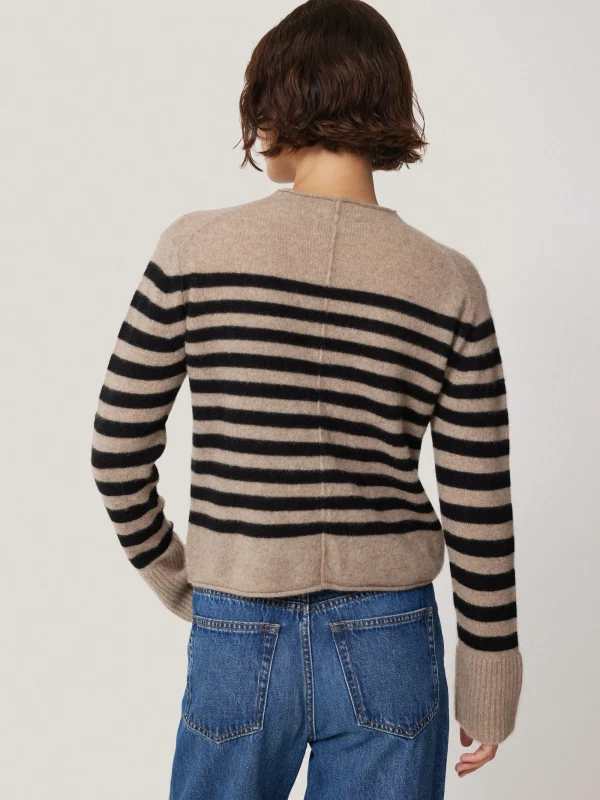 Jigsaw Cloud Cashmere Eldon Stripe