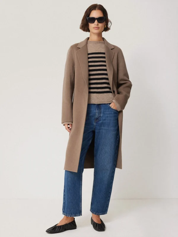 Jigsaw Cloud Cashmere Eldon Stripe