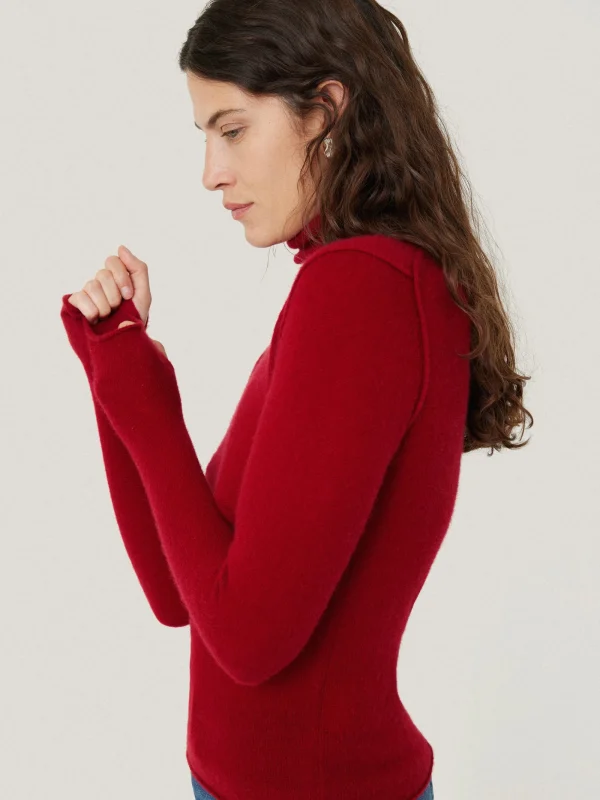 Jigsaw Cloud Cashmere Polo Jumper