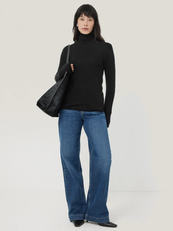 Jigsaw Cloud Cashmere Polo Jumper