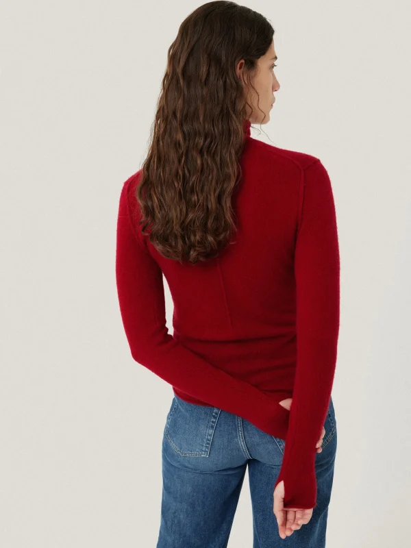 Jigsaw Cloud Cashmere Polo Jumper