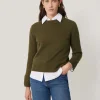 Jigsaw Compact Wool Cashmere Blend Jumper