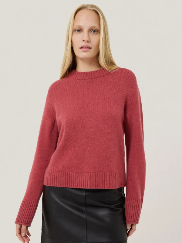 Jigsaw Compact Wool Cashmere Blend Jumper