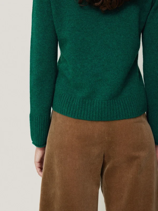 Jigsaw Compact Wool Cashmere Blend Jumper