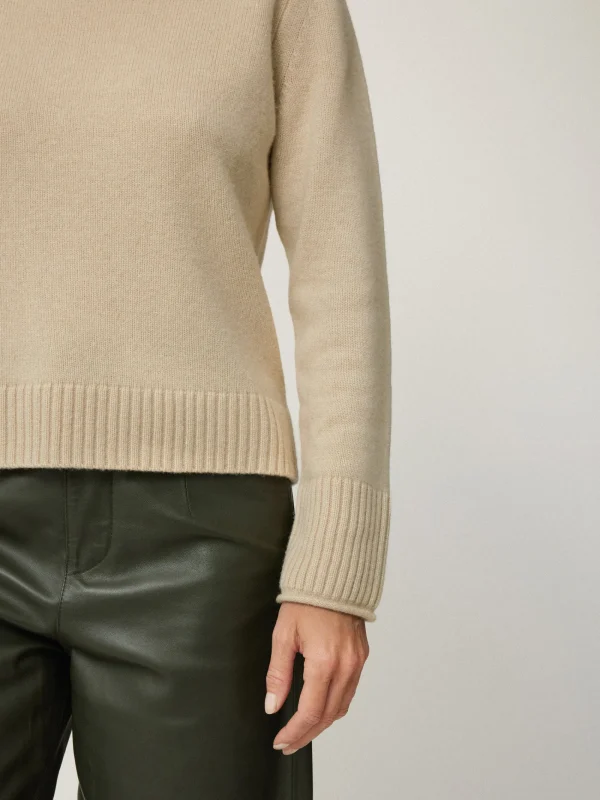 Jigsaw Compact Wool Cashmere Blend Jumper