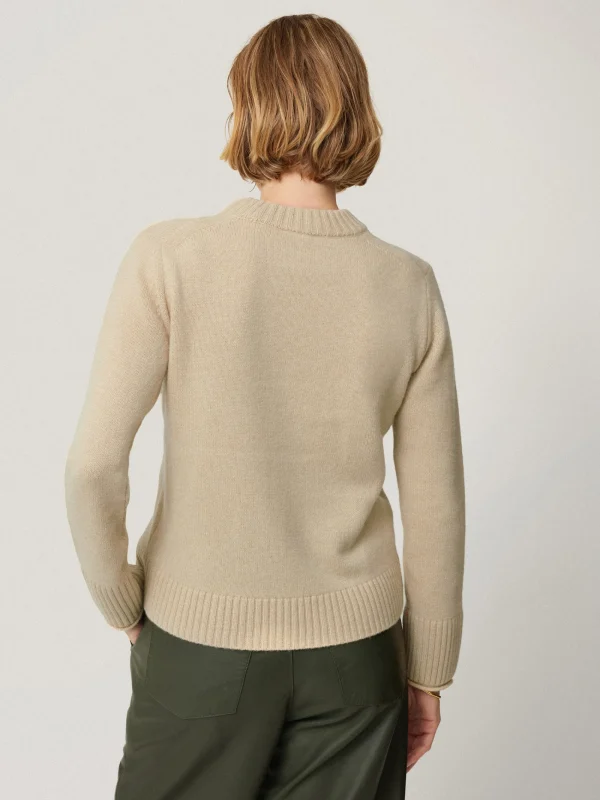 Jigsaw Compact Wool Cashmere Blend Jumper