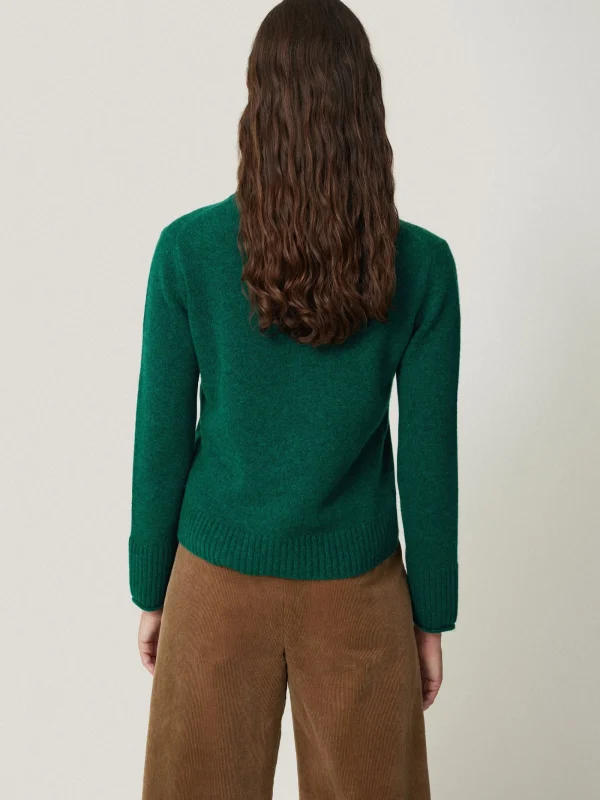 Jigsaw Compact Wool Cashmere Blend Jumper