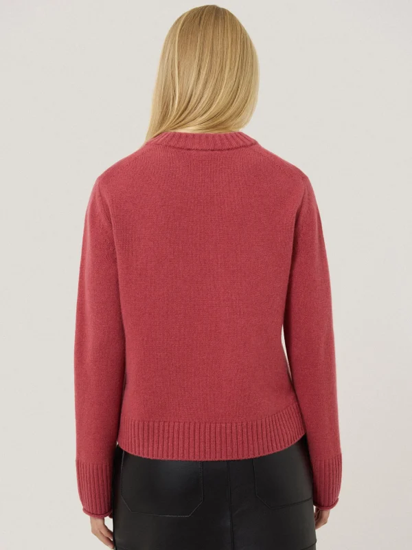 Jigsaw Compact Wool Cashmere Blend Jumper