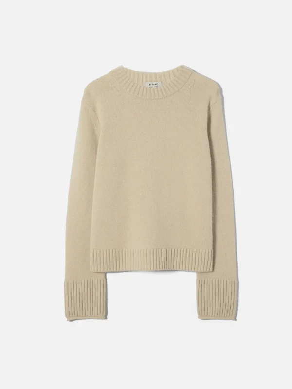 Jigsaw Compact Wool Cashmere Blend Jumper