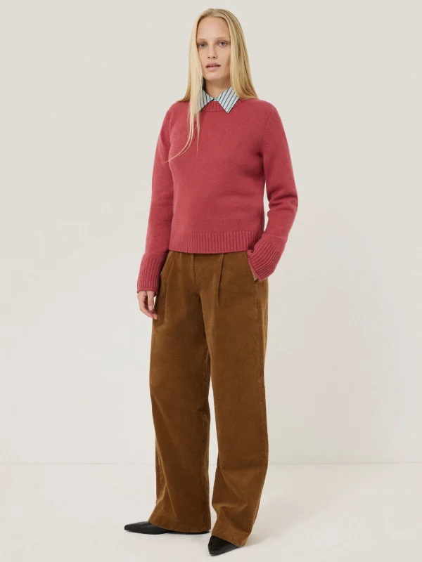 Jigsaw Compact Wool Cashmere Blend Jumper