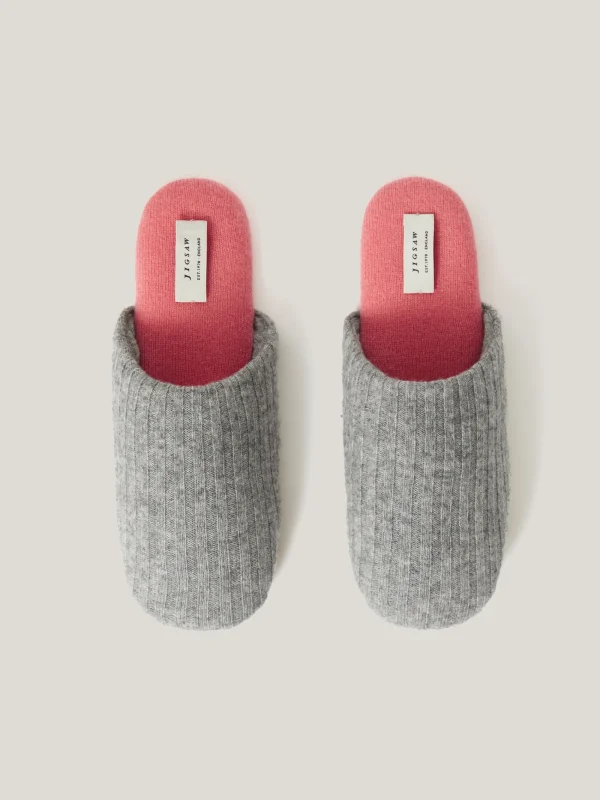 Jigsaw Compact Wool Slipper