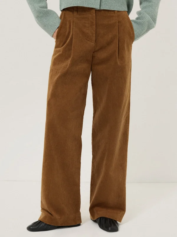 Jigsaw Corduroy Pleat Trouser