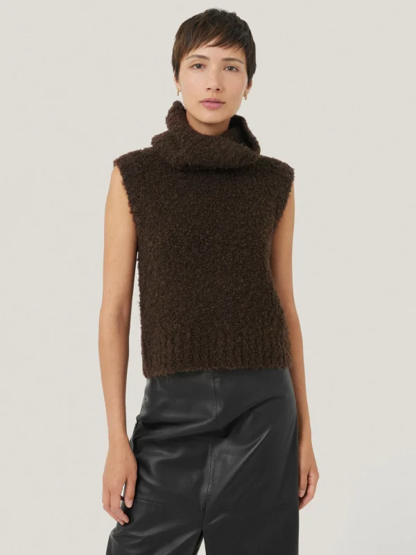 Jigsaw Cosy Boucle Tank and Snood