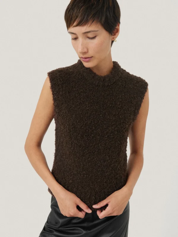 Jigsaw Cosy Boucle Tank and Snood