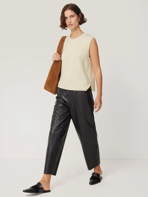 Jigsaw Cotton Blend Crew Tank