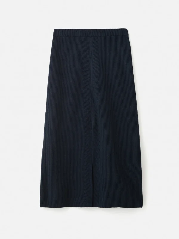 Jigsaw Cotton Blend Knitted Skirt