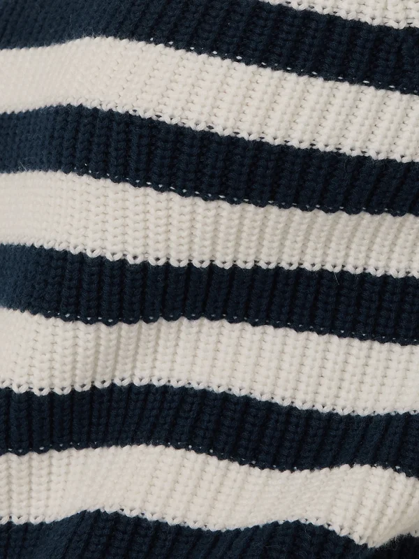 Jigsaw Cotton Blend Stripe Jumper