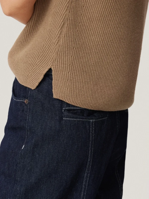 Jigsaw Cotton Blend V Neck Tank