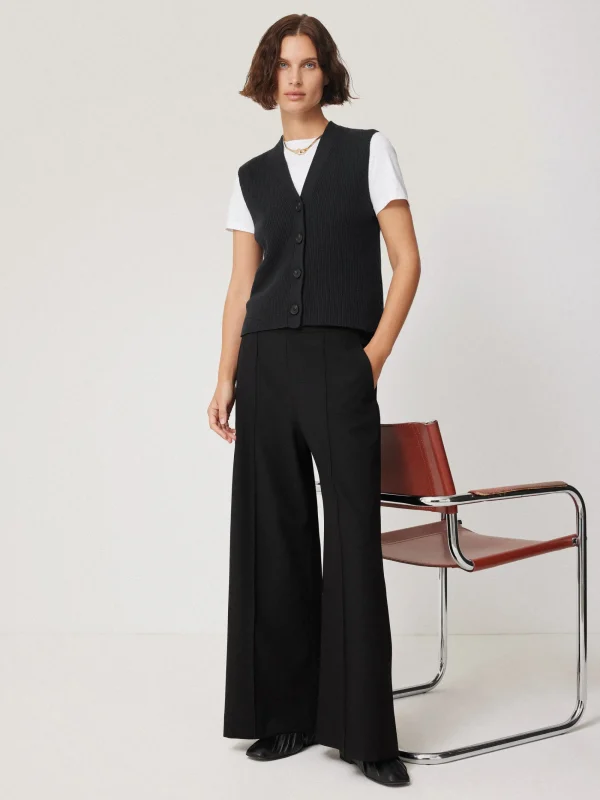 Jigsaw Cotton Blend Waistcoat