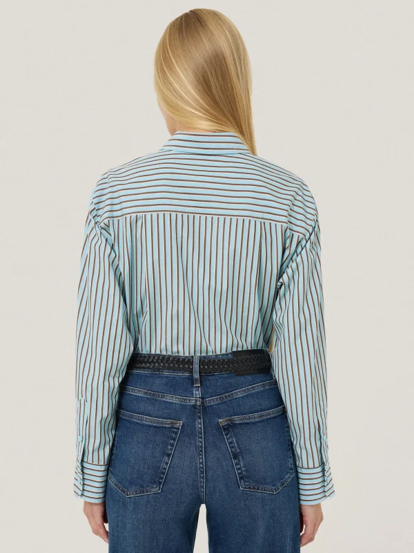 Jigsaw Cotton Stripe Shirt