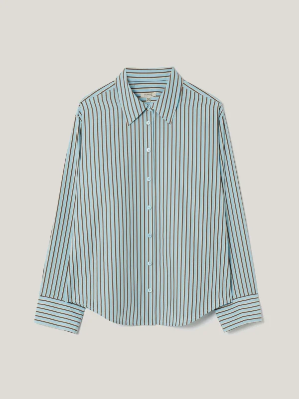 Jigsaw Cotton Stripe Shirt