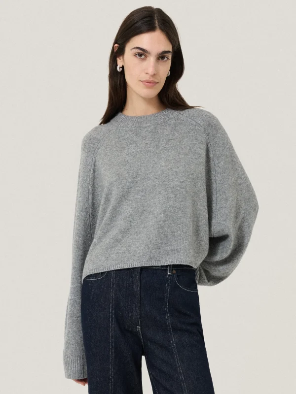 Jigsaw Crew Neck Poncho Jumper