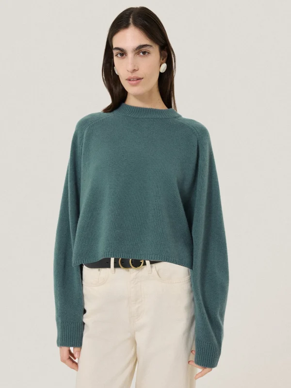 Jigsaw Crew Neck Poncho Jumper