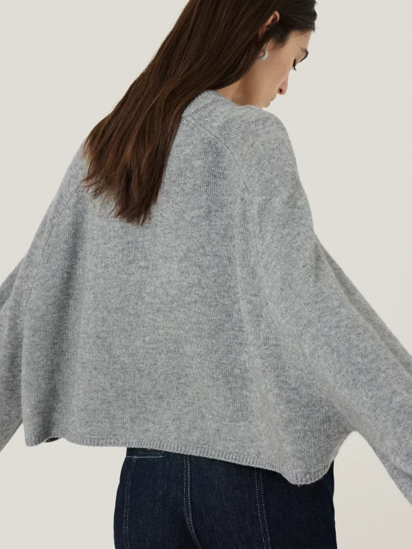 Jigsaw Crew Neck Poncho Jumper