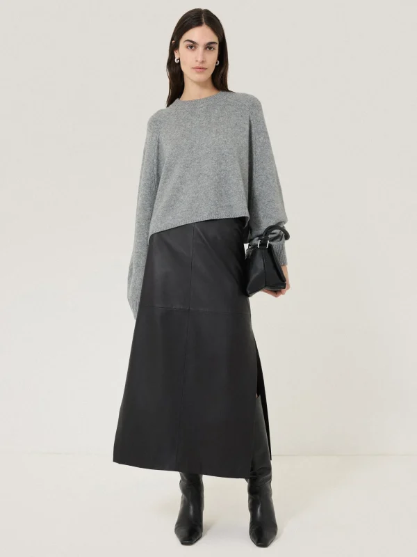 Jigsaw Crew Neck Poncho Jumper