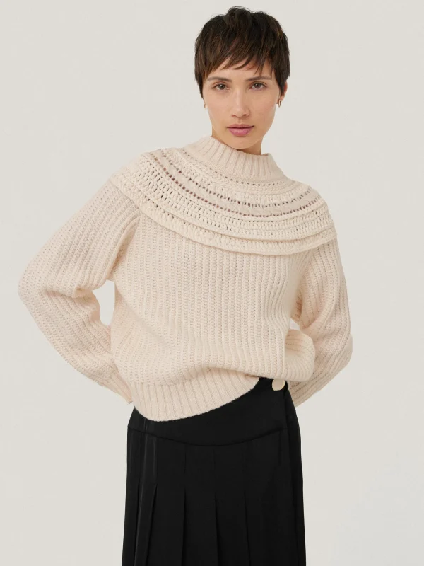 Jigsaw Crochet Yoke Jumper