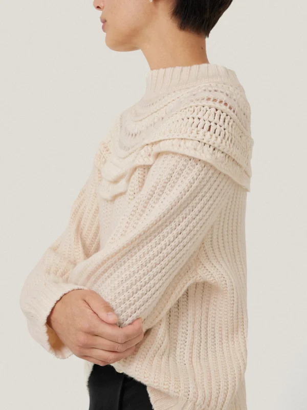 Jigsaw Crochet Yoke Jumper